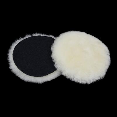 China Bodies polishing wool pad suitable for ceramic sanitary pads thickened wool wheel self-adhesive polishing wheel of polishing pad for sale