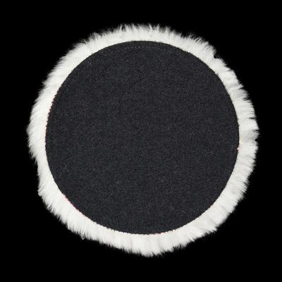 China Good cutting force wool pad thickened polishing wheel suitable for self-adhesive wool wheel mirror surface result stone polishing polishing pad for sale