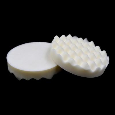 China Sponge car beauty sponge wheel cleaner waxing factory direct sales polishing sponge wheel high quality protective wavy for sale