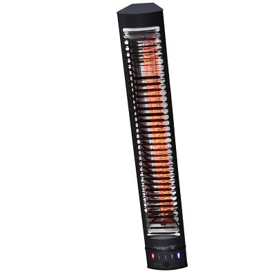 China Garden Brush Aluminum Black Design IP55 Hanging Rack Patio Heater for sale