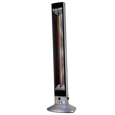 China Garden Brush Black Safe Touch Outdoor Patio Heater With PIR Function for sale