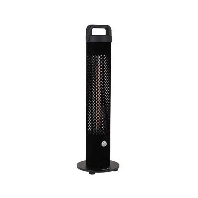 China Matte Black Outdoor Electric Carbon Fiber Hot Sale Garden Portable Standing Patio Heater for sale