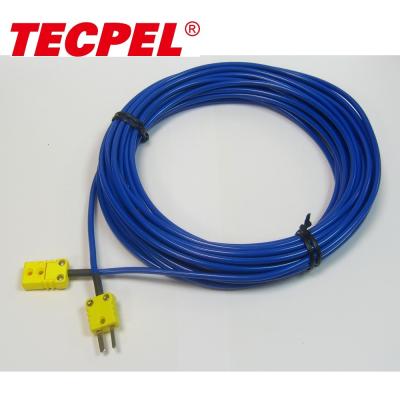 China Industrial Extension Cable Type K Temperature Thermocouple Meter for sale