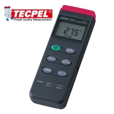 China DTM-315 industrial type single input k thermocouple thermometer with PC based data logging for sale