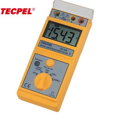 China ERT-580 Digital Ground Resistance Tester Electrical WIRING ANALYZER Electrical Ground Meter for sale