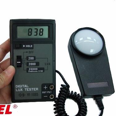 China Taiwan YF-1065 Digital Light Meter Lux Meter HPT604 for sale