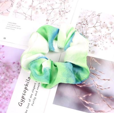 China Fashion Amazon Hit Scrunchies Wholesale High Quality Large Scrunchies Elastic Hair Scrunchies In Various Colors for sale