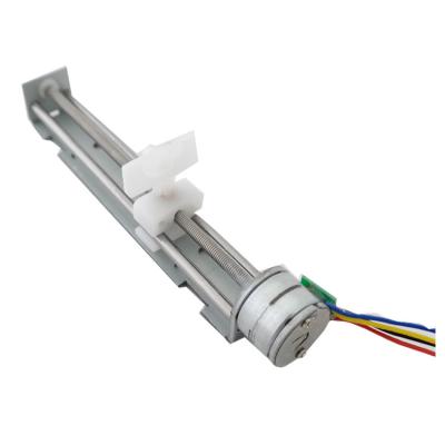 China 15 mm Micro Linear Slider Motor 12VDC Stepper Motor 4 Wire 2-Phase Stepper Motor SM15-80L for sale