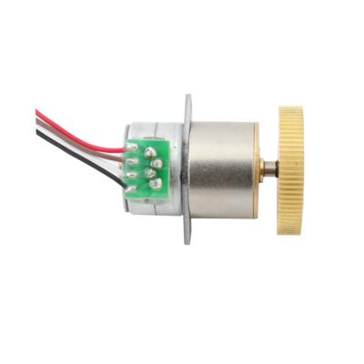 China 5V 15mm 2 phase 4 wire micro speed stepper motor with low speed and high torque SM151613GR63-7YG for sale