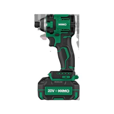 China Multi Function KIMO cordless impact screwdriver brushless motor battery screwdriver 200N.M electric screwdriver for sale