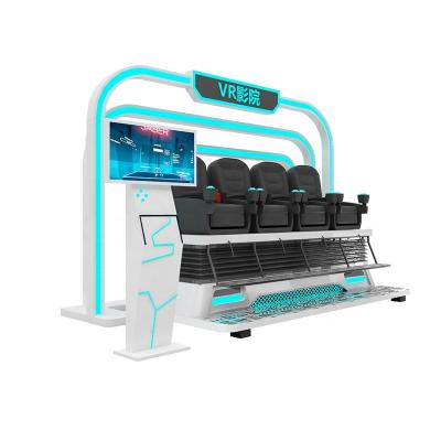 China ALLOY 9d Virtual Reality VR Factory Price 9D Cinema 9D Motion Cinema 4 Seats Dynamic VR Cinema for sale