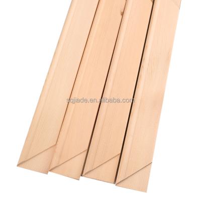 China Wholesale High Qulaity Raw Material 3.7*2.5cm Canvas Framed Wooden Frames , Stretcher Bars for sale