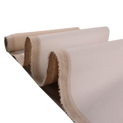 China New Hot Selling Non-Toxic Art Practice Triple Primed Canvas Paper Protective White Acid Free Canvas Sheet For Painting for sale