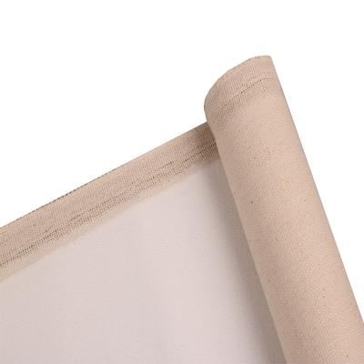 China Non-Toxic For Studio Painting Artist Wholesale High Quality Empty Stretched Canvas White Cotton for sale