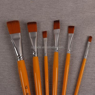 China Soft Multi Sizes Paintbrush For Oil Painting Artist Brushes for sale