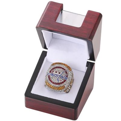 China Wholesale Custom Heavy Hiphop Alloy Diamond Youth Football Baseball Basketball Championship Ring for sale