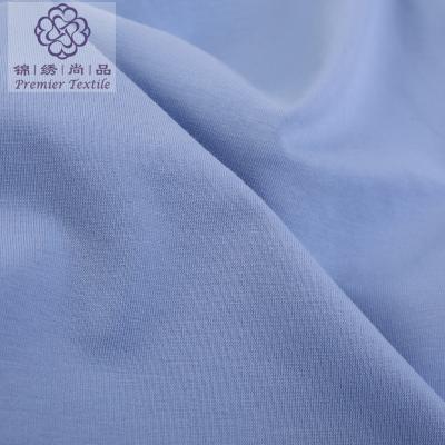 China Anti Pill Textile 95.7% Cotton 4.3% Spandex Knit Plain Tela Fabric Jersey Cotton T-shirt Fabric for sale