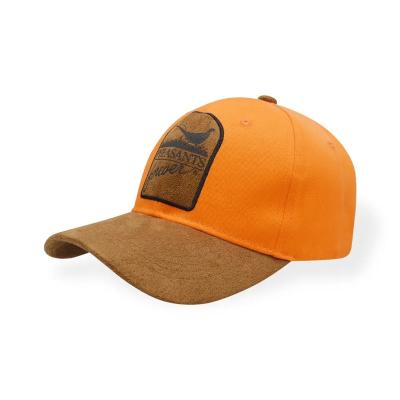 China Waterproof New Design Wholesale 100% orange cotton outdoor sports cap baseball caps for sale