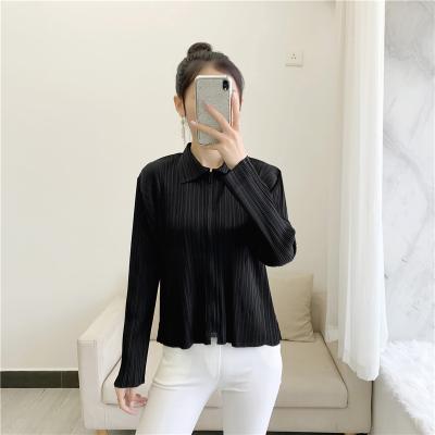 China Tianbao Shirt Long Sleeve High Quality Comfortable Young Women's Open Front Zipper Women's Dress QUICK DRY Tianbao Loungewear for sale