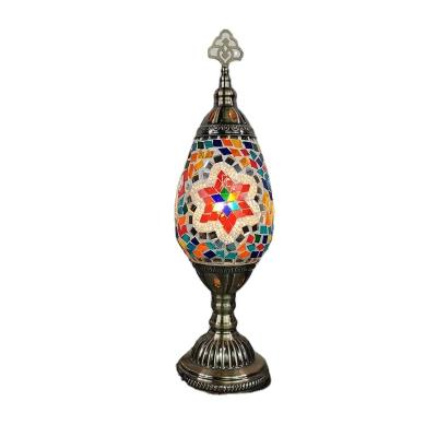 China Turkish Retro Mosaic Industrial Lamp Table Lamp Dining Room Dining Room Hotel Lighting Turkish Homestay for sale