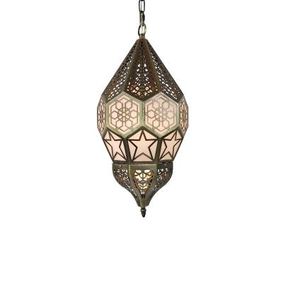 China Moroccan Retro Hollow Carved Chandeliers Specialty Restaurants Cafes Hotels Bed And Breakfast Hot Pot Restaurants SPA Bar Chandeliers for sale