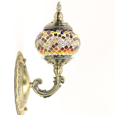 China Decorative Mid Century Handmade Home Led Turkish Wall Lamps for sale