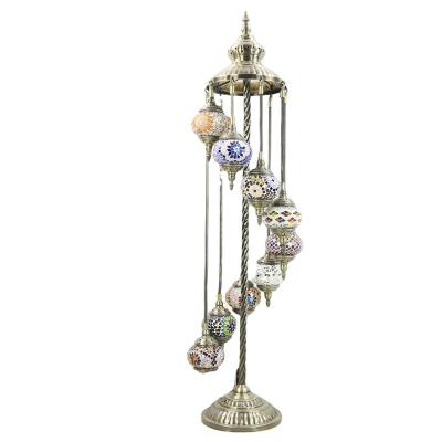 China Decorative Unique Mid Century Handwork Mosaic Turkish Art Floor Lamps FL9M01 Istanbul for sale