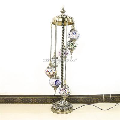 China 2018 NEW Istanbul Handwork Mosaic Industrial Turkish Floor Lamps for sale