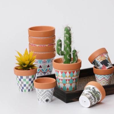 China Modern Stylish Terracotta Pot Garden Flower Pots Planters Terracotta Home Used for sale