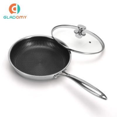 China CLASSIC stainless steel saucepan suitable for all cookware non stick stainless steel skillet scratch resistant cookware for sale