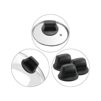 China Stocked hot sale Cookware fittings feature Eco material cookware knob bakelite knob for cookware set for sale