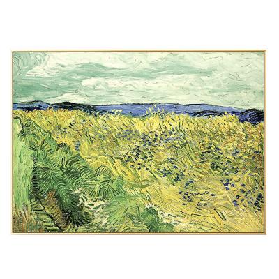 China Hand drawn tranquil pastoral home wall paintings of Van Gogh famose oil painting decoration from oil painting life for sale