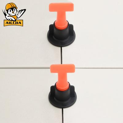 China Hot Sale Modern Tile Tool Easy Level T-Lock 50pcs/bag Reusable Tiling Tools Leveling System for sale