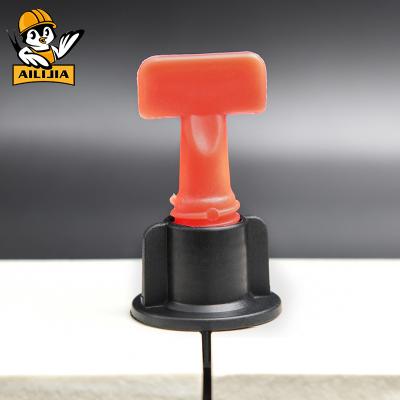 China Modern Hot Sale 50PCS Useful Reusable Tile Leveling Positioning System Leveler T-lock Floor Tool for sale