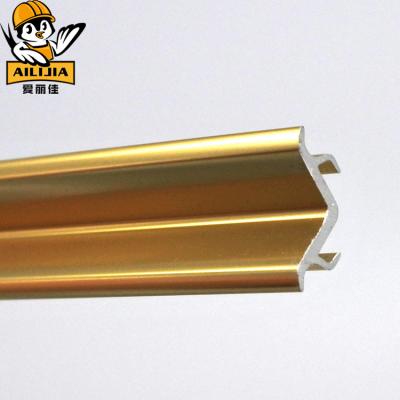 China Customized Traditional Decoration M Shape Aluminum Tile Transition Strip for sale