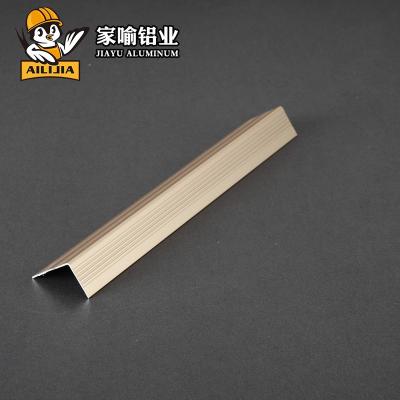 China Decoration Tile Wood Floor L Shape Corner Trim Threshold Strips for sale