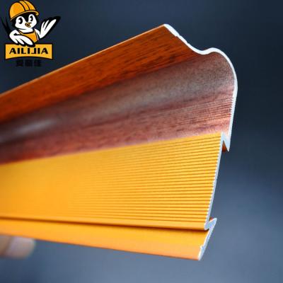 China Contemporary Wood Flooring Aluminum Ceramic Stair Tile Trim for sale