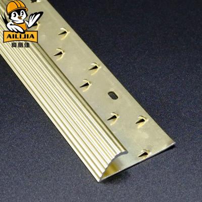 China Edge Traditional Metal Carpet Decoration Protector Aluminum Strip for sale