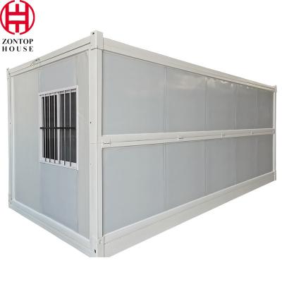 China El contenedor prefabricado modular de 3 dormitorios se dirige los 20ft plegables de lujo en venta