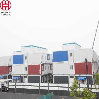 China Casa prefabricada los 20ft apilables del contenedor de 3 dormitorios en venta