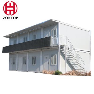 China Zontop-Casen modulares 20 ft-Lebenporzellan billiges vorfabriziertes contrainer modulares Haupthaus zu verkaufen