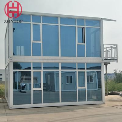 China Van de de Windweerstand van de staalstructuur Huis van de de Gebouwen Prefab Modulaire Container het Roestvrije Te koop