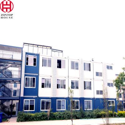 Chine Le paquet plat de Zontop construisent Kit Container House 40Ft les Chambres que préfabriquées ont préfabriqué la Chambre de conteneur de paquet plat de conteneur de 40Ft à vendre