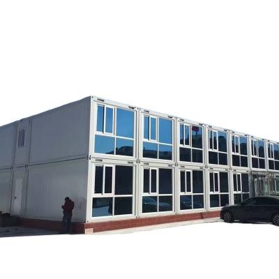 China Zontop Modern Luxury  Easy Assemble Steel Steel Prefab House  Cheap Two Story  Luxury Villa  Container Houses for sale