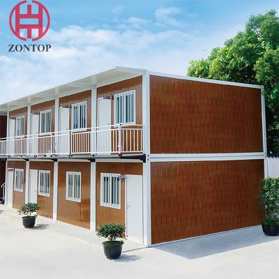 China Hogar plegable prefabricado portátil de envío de vida del envase de la casa modular minúscula en venta