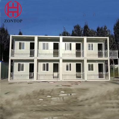 China Portable Well Camp Prefab Container House Modern Design Long Service Life for sale