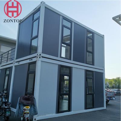 Κίνα ISO9001 Prefab εμπορευματοκιβωτίων ύφος σχεδίου σπιτιών μορφωματικό παραδοσιακό προς πώληση