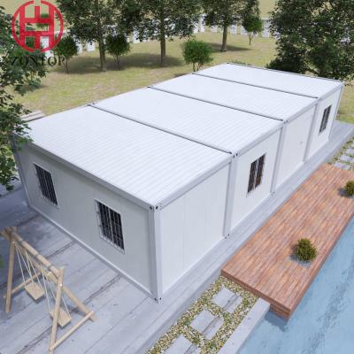 China da casa moderna do recipiente da casa pré-fabricada de 20Ft vida moderna portátil à venda