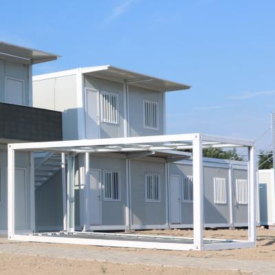 China Bajo 2 dormitorio costo de Zontop 20m2 los solos 20ft envase minúsculo de la casa hogar prefabricado modular en venta