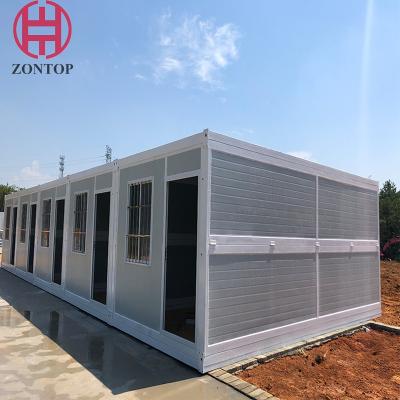 Китай дома контейнера Prefab 20Ft аттестация CE ISO стиля складного современная продается